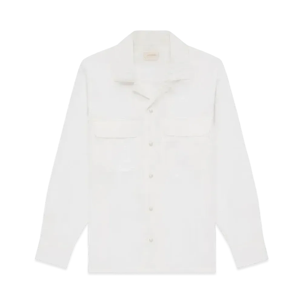 Aime Leon Dore Ripstop Nylon Safari Shirt "White"