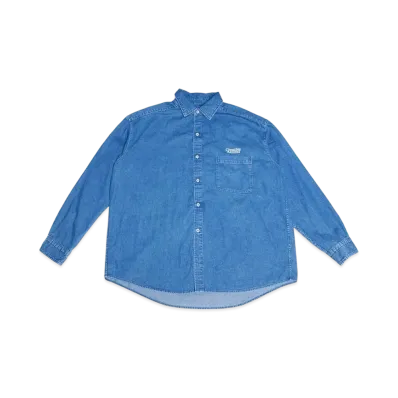 ALOUND Oversized Vintage Denim Shirts "Indigo"