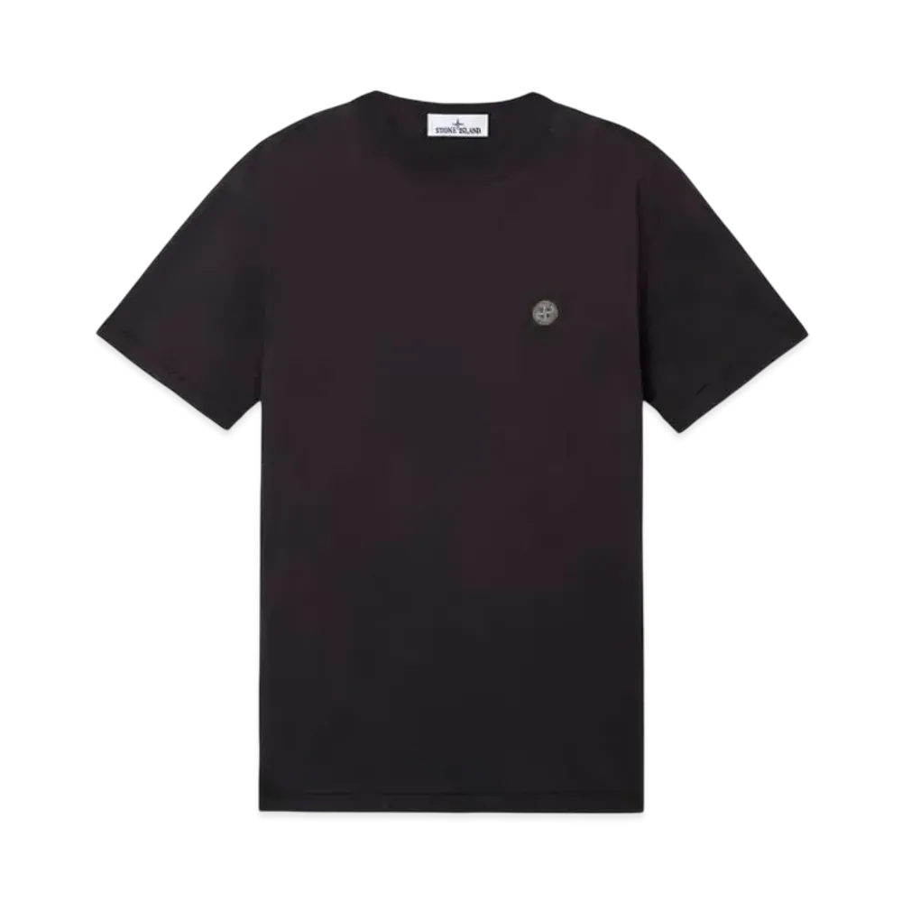 Stone Island 2100039 60/2 Cotton Jersey "Black"