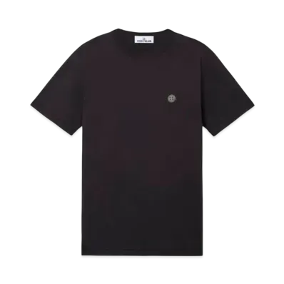 Stone Island 2100039 60/2 Cotton Jersey "Black"