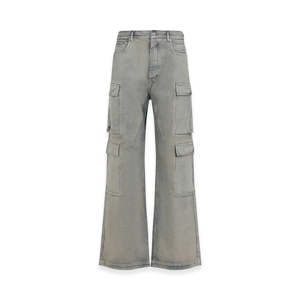 Rick Owens DRKSHDW Double Cargo Jeans "Blue"