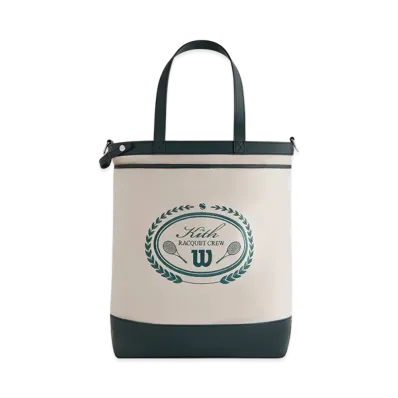 Kith x Wilson Do All Leather Trimmed Canvas Tote "Stadium"