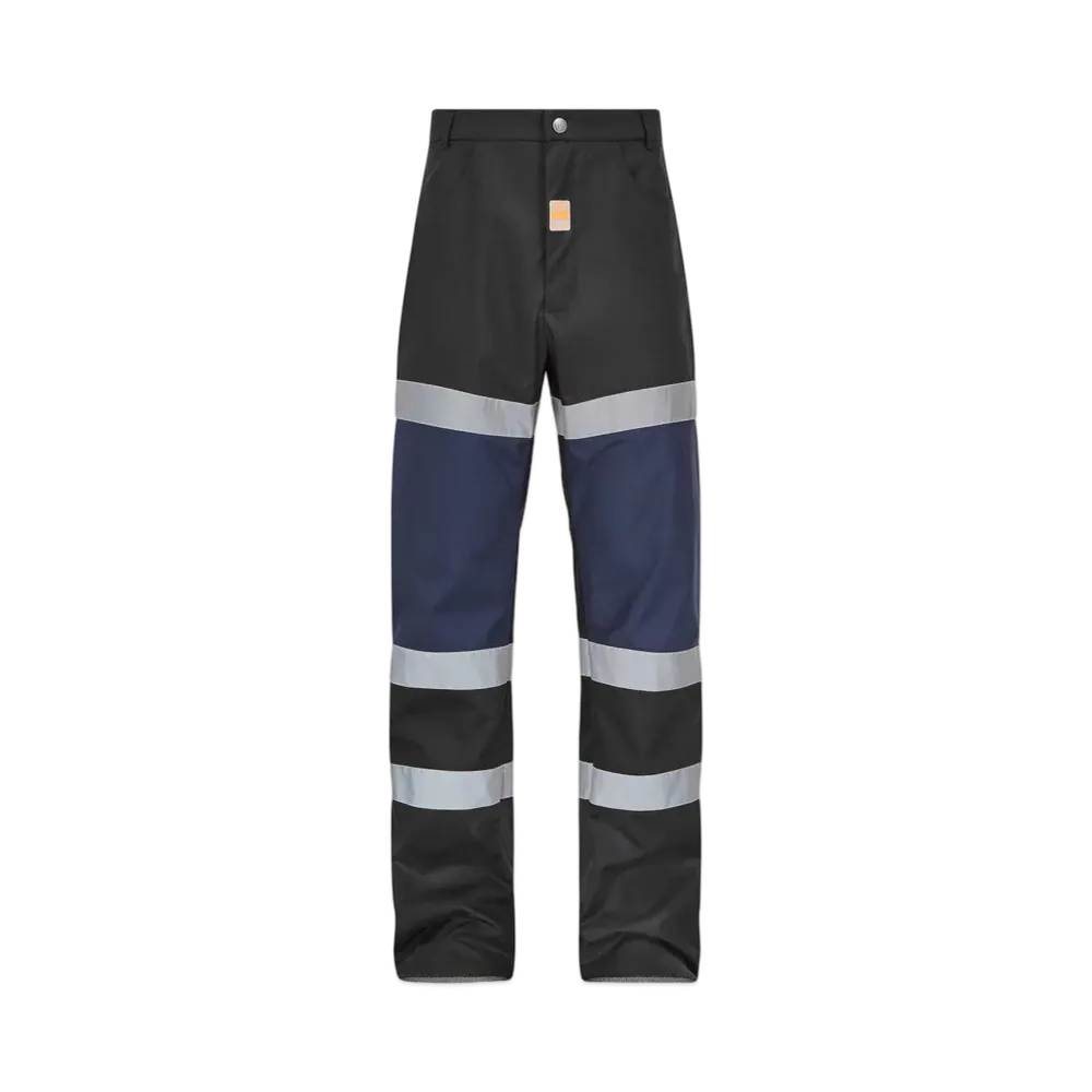 MARTINE ROSE Safety Trouser "Black & Navy"