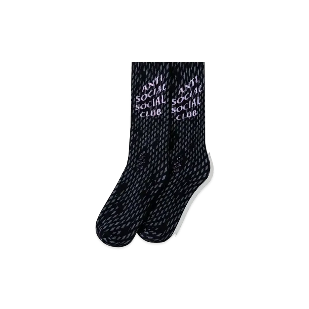 ANTI SOCIAL SOCIAL CLUB FW22 Tokyo 1997 Socks "Black"