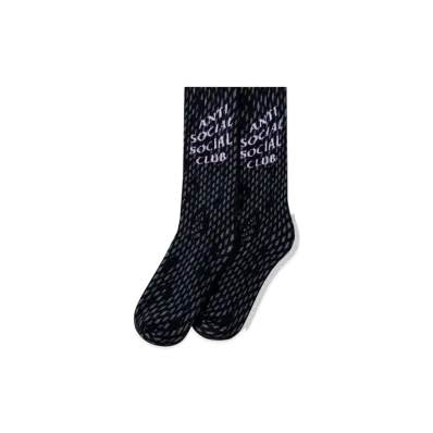 ANTI SOCIAL SOCIAL CLUB FW22 Tokyo 1997 Socks "Black"