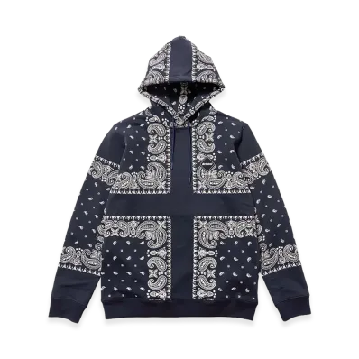 F.C.Real Bristol Bandana Sweat Hoodie "Navy"