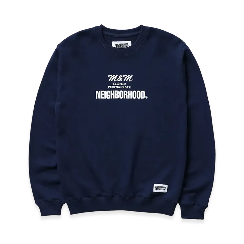 NEIGHBORHOOD x OT x M&M . Kids Sweat Shirt "Navy"