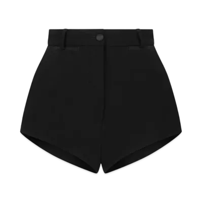 DOLCE&GABBANA Wool Twill Shorts "Black"
