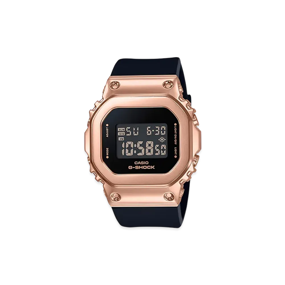 Casio G-Shock Metal Covered GM-S5600 Digital M Watch "Black/Cmbi"