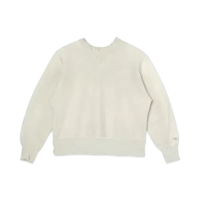 New Manual x N.HOOLYWOOD x Champion New Weave After Crew Neck Sweatshirt "White"