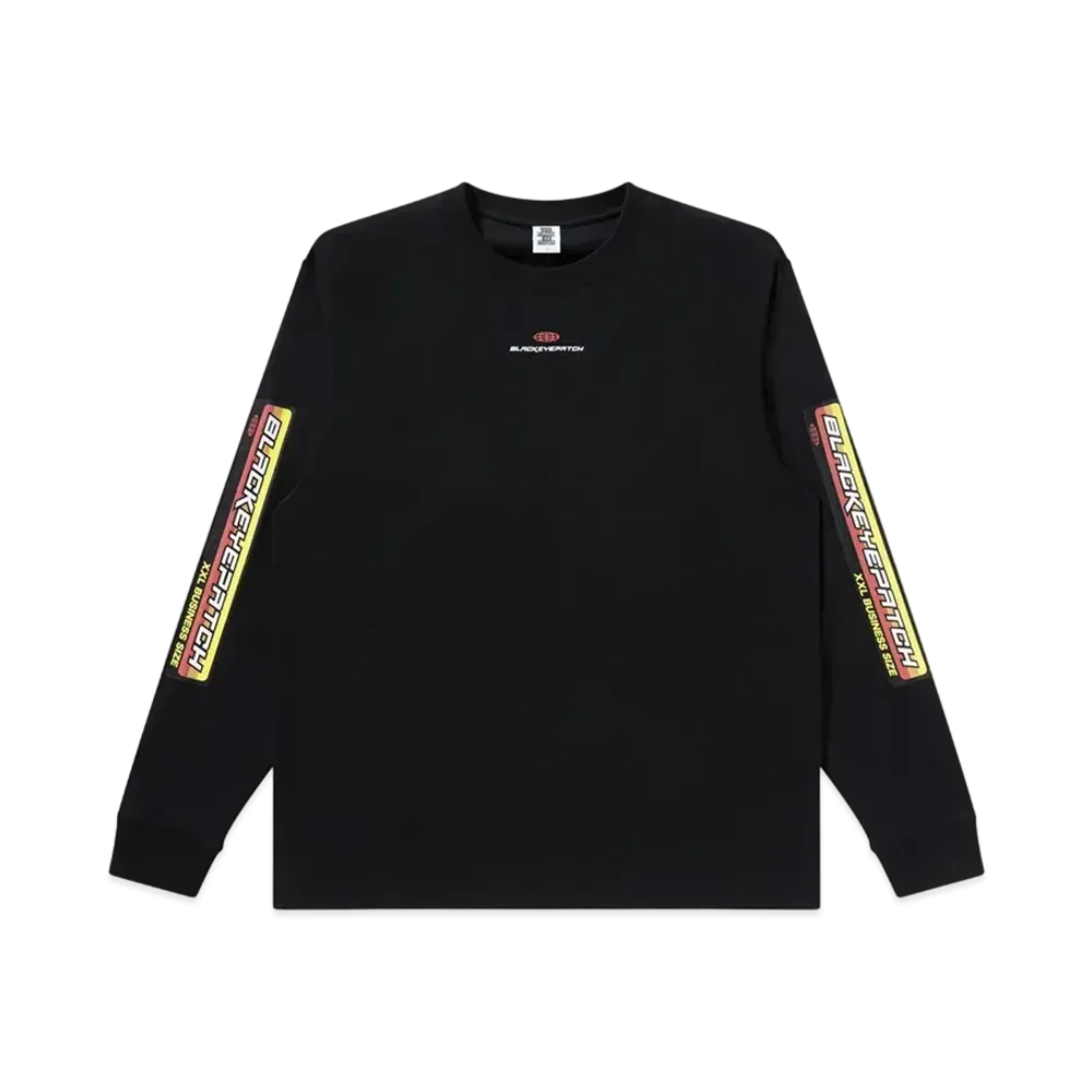 BlackEyePatch Business Size L/S Tee "Black"