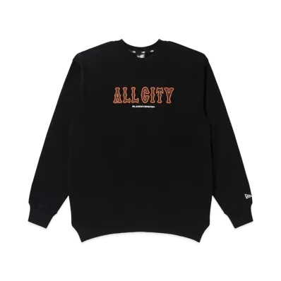 BlackEyePatch YOMIURI GIANTS NEW ERA Crew Sweat "Black"