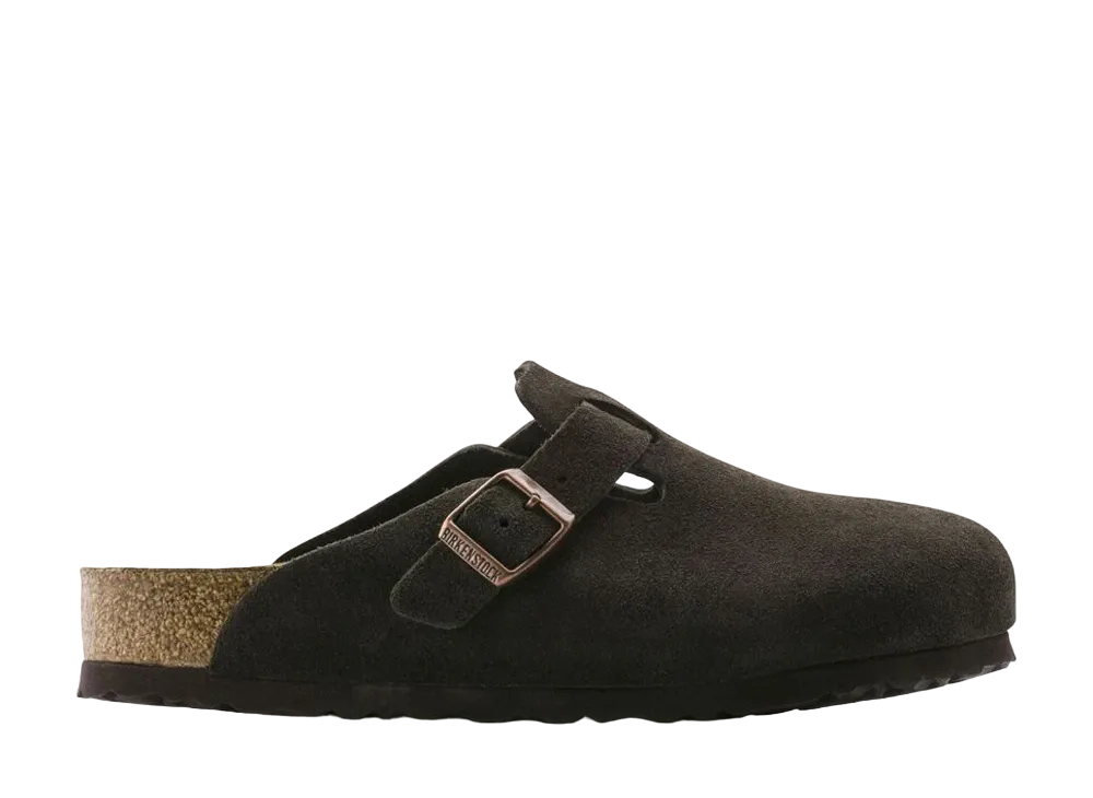 BIRKENSTOCK Boston "Mocha" (Soft Footbed)