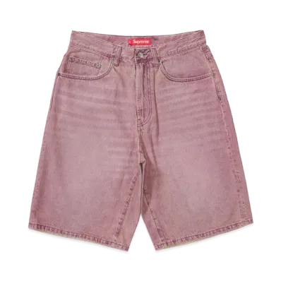 Supreme Baggy Denim Short (26SS) "Overdyed Purple"