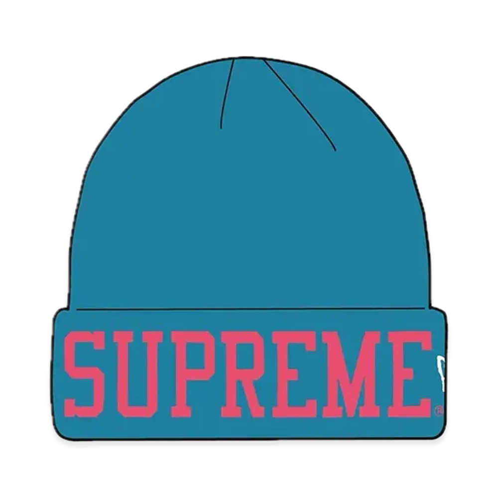 Supreme New Era Varsity Beanie "Blue"