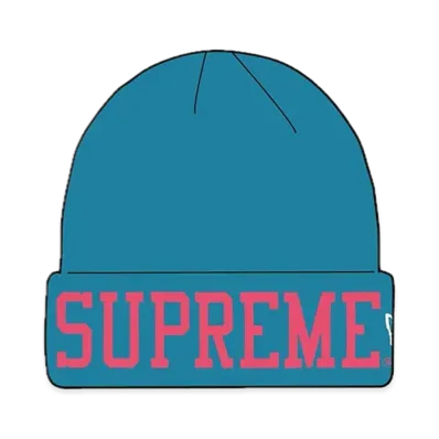 Supreme New Era Varsity Beanie "Blue"