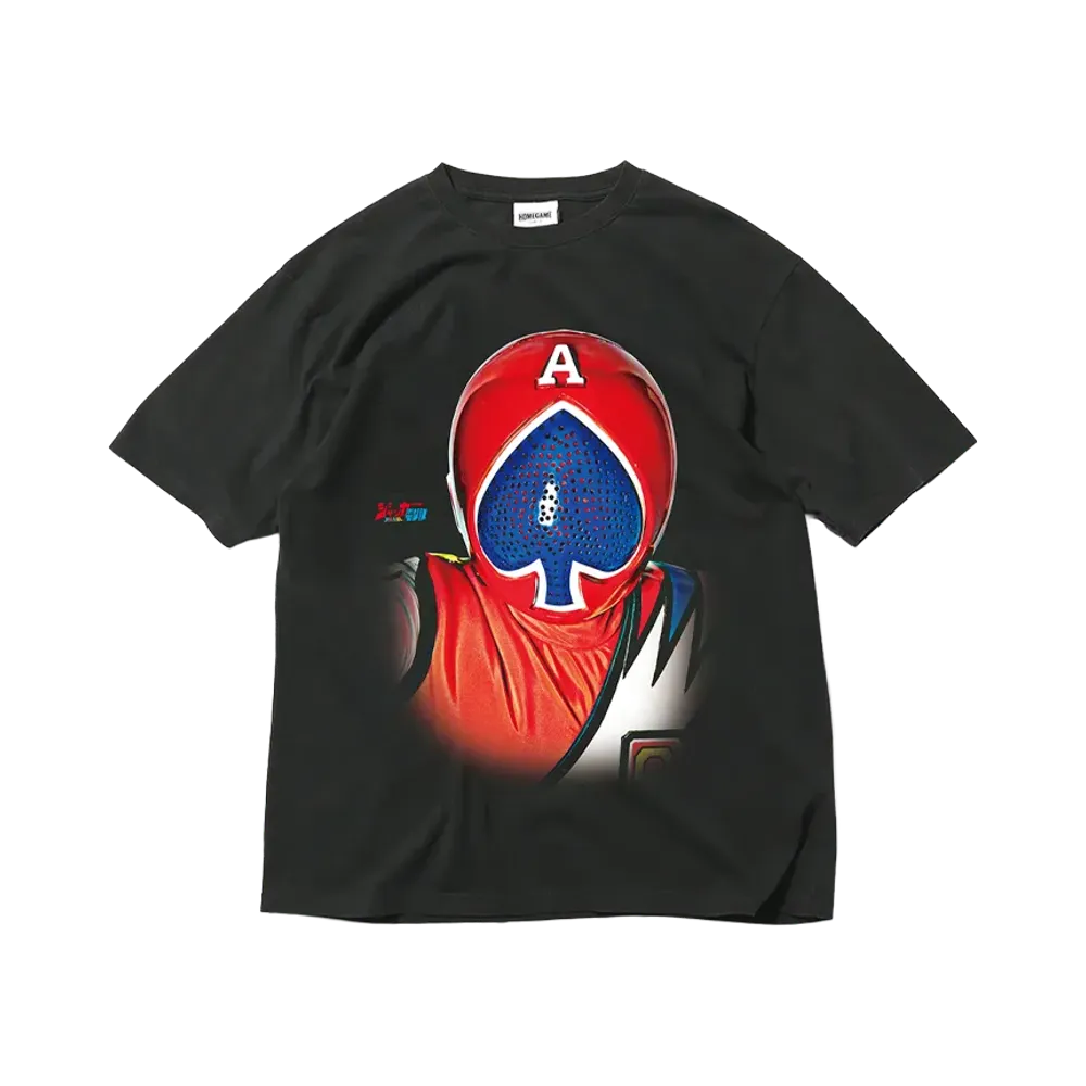 スーパー戦隊 x HOMEGAME \ 1977 スペードエース TEE "BLACK"