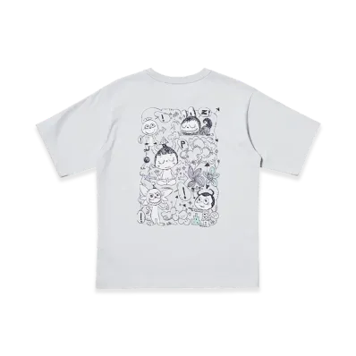 Uniqlo x POP MART THE MONSTERS (LABUBU) Women's UT "Light Grey"