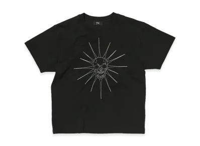 THUG CLUB TC Riding Skull StiTCh T-Shirt "Black"