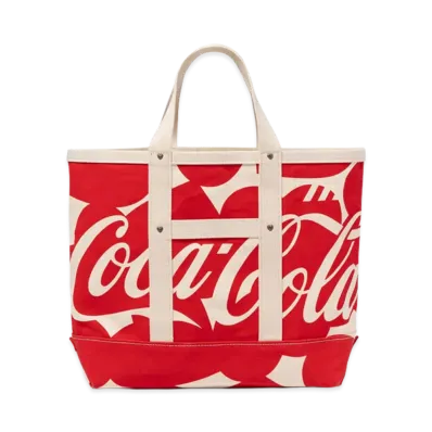 HUMAN MADE x Coca-Cola Tote Bag "White"