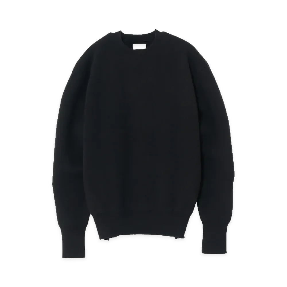 YOKE Cashmere Crewneck Sweater "Black"
