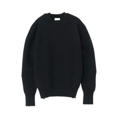 YOKE Cashmere Crewneck Sweater "Black"