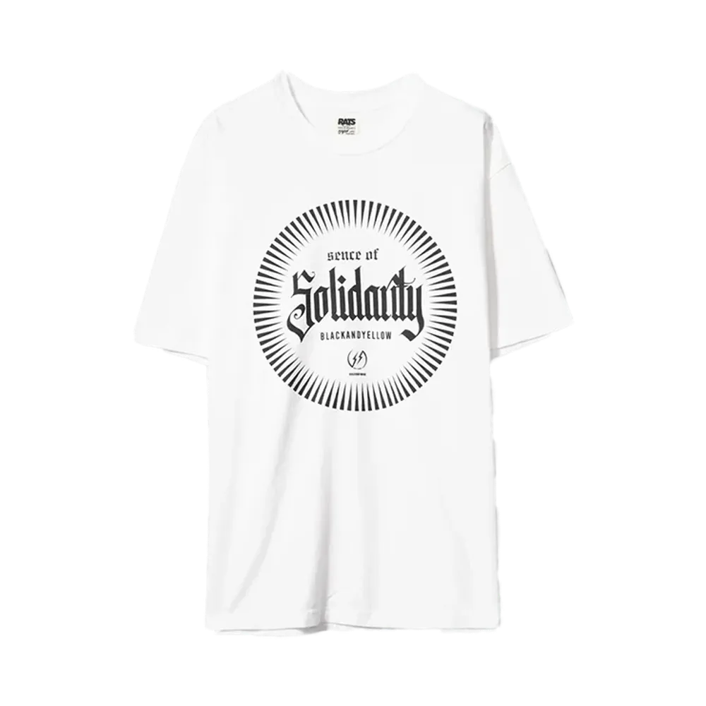 RATS SOLIDARITY TEE "WHITE"