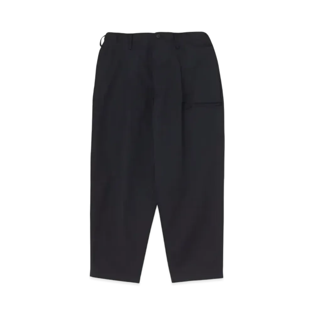 Y's for men T/C Twill Coin Pocket Side Tuck Pants "Black" MO-J03-900-2A24