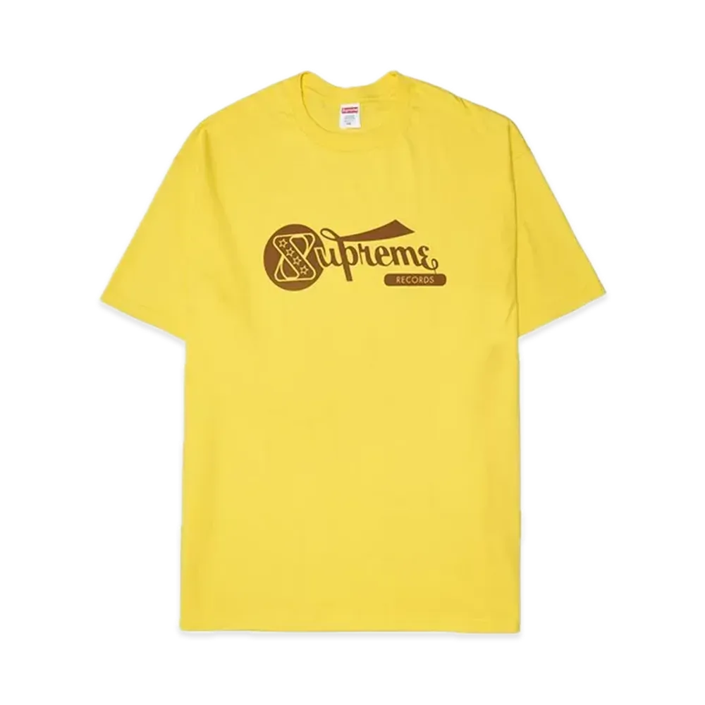 Supreme Records Tee "Yellow"