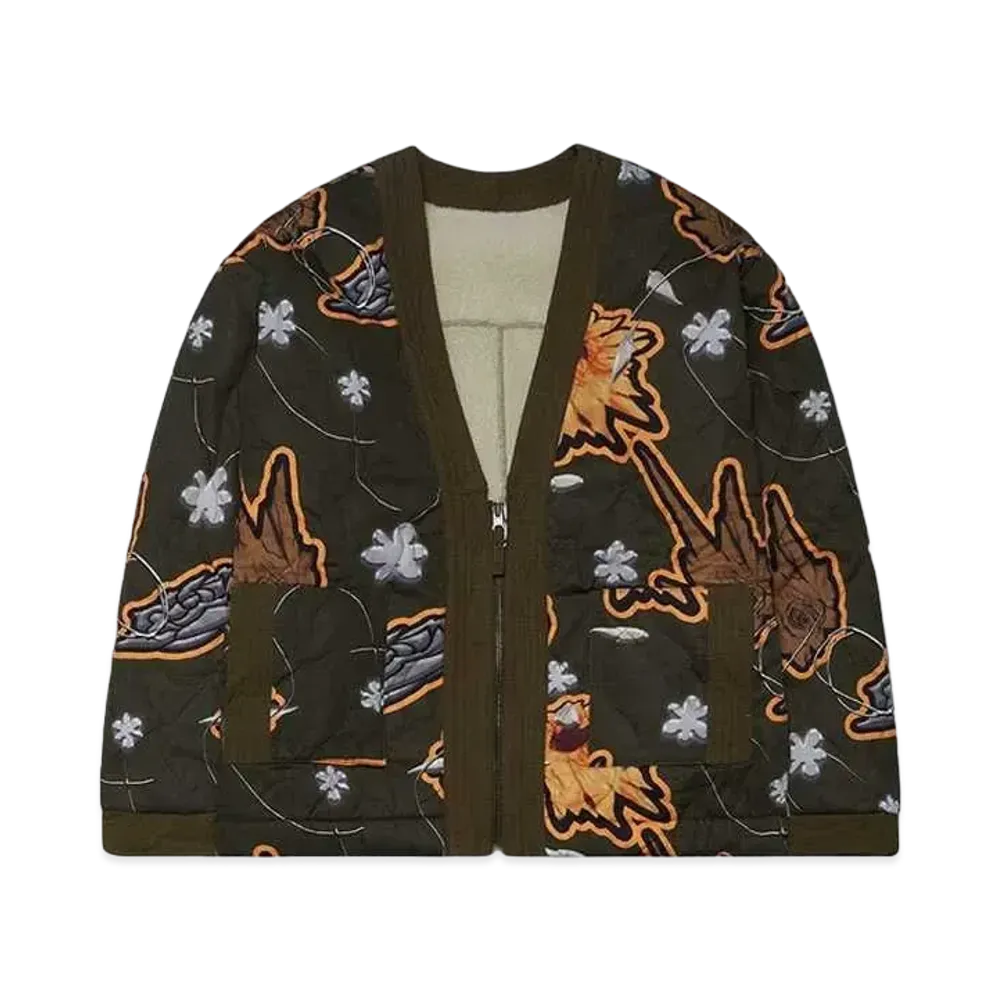P.A.M. OFF THE TRACK RECYCLED LINER JACKET "ERMINE"