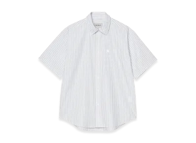 Carhartt WIP S/S Keene Shirt "Keene Stripe/White"