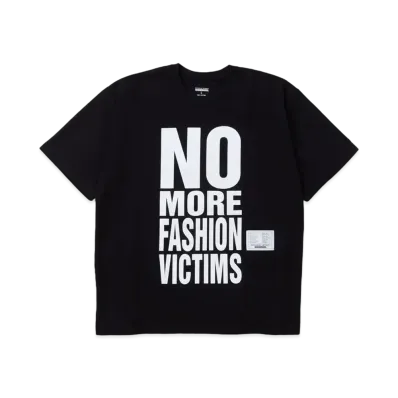 NEIGHBORHOOD x KATHARINE HAMNETT . Tee SS-2 "Black"