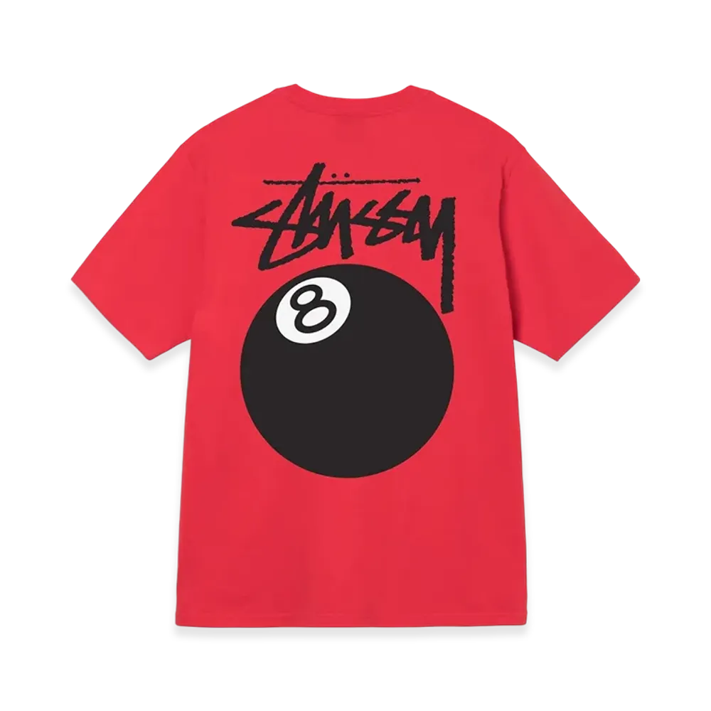 ステューシー 8ボールTシャツ - 22SS "レッド" 1904760