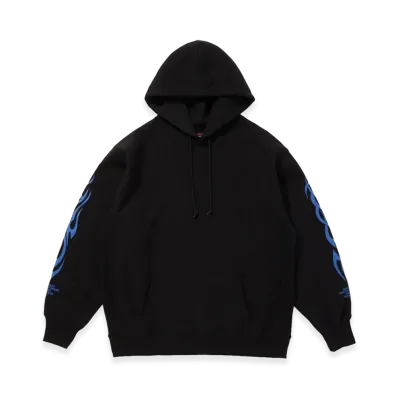 Hide and Seek Mad Hooded Sweat Shirt "Black/Blue"