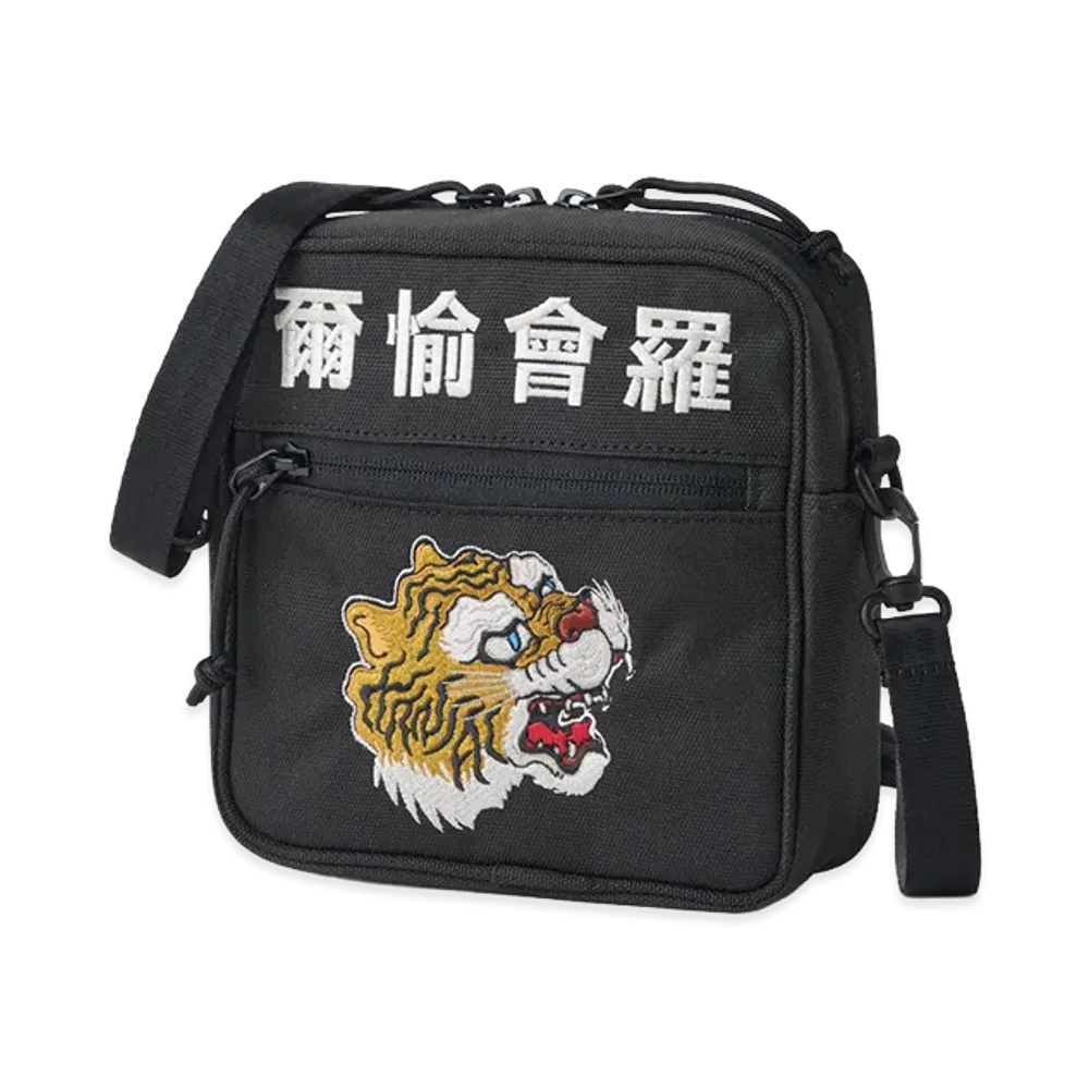 NEW ERA x KANSAI YAMAMOTO Square Shoulder Pouch 1.5L Jiyuira "Black"