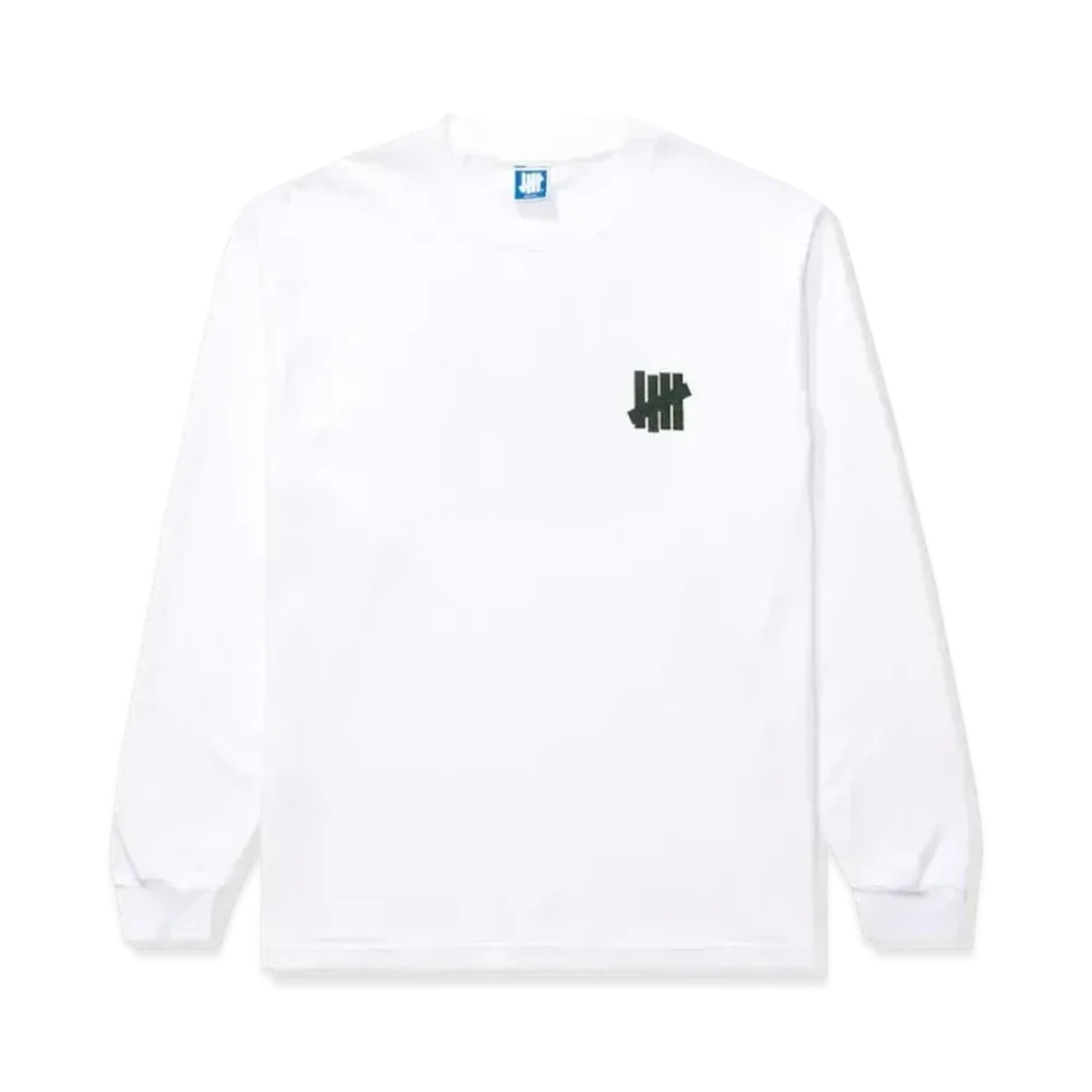 UNDEFEATED Icon L/S Tee "White"