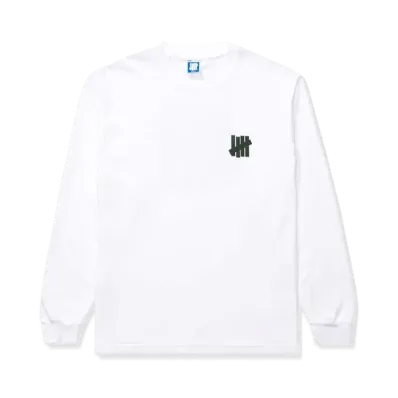 UNDEFEATED Icon L/S Tee "White"