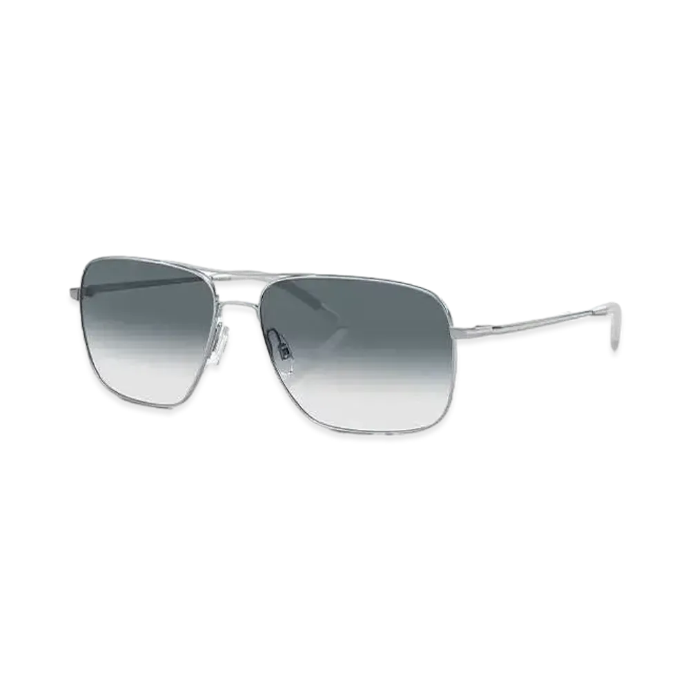 OLIVER PEOPLES Clifton "Silver/Clear Gradient Blue Photocromic"