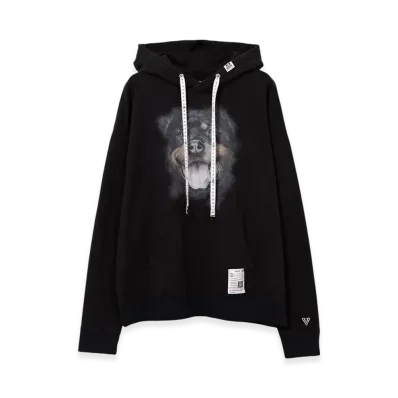 Maison MIHARA YASUHIRO Dog Printed Hoodie "Black"