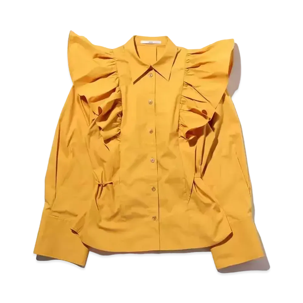 atmos pink Volume Blouse "Yellow"