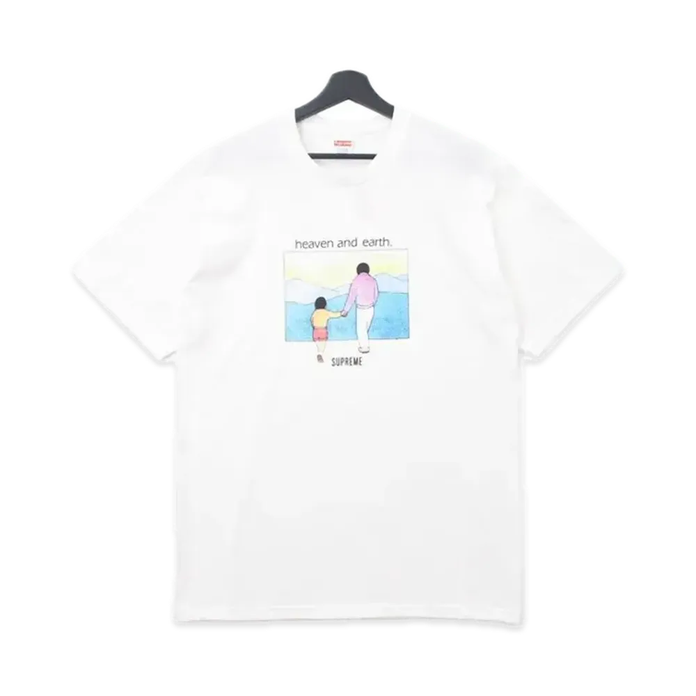 Supreme Heaven and Earth Tee "White"