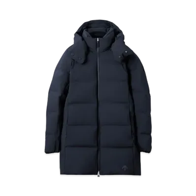 DESCENTE Mizusawa Down Coat Anchor-Hc "Navy"