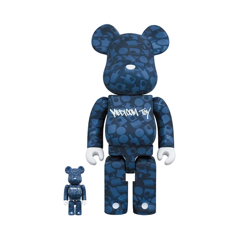 Bearbrick STASH "MEDICOM TOY" 100% & 400%