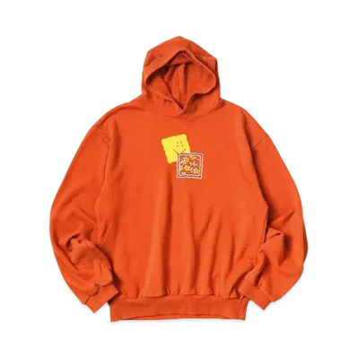 KAPITAL 30 Fleece Hood Sweat "Orange"