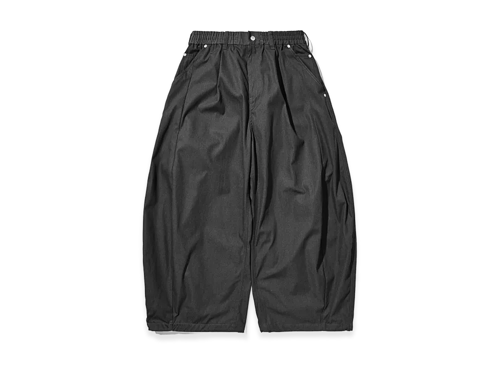 CLESSTE T/C Gabardine City Wide Pants "Charcoal"
