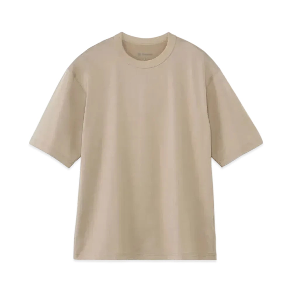 Goldwin Re-Optimum Plating Jersey Oversized T-Shirt (C3 Fit/Unisex) "Grayish Sand"
