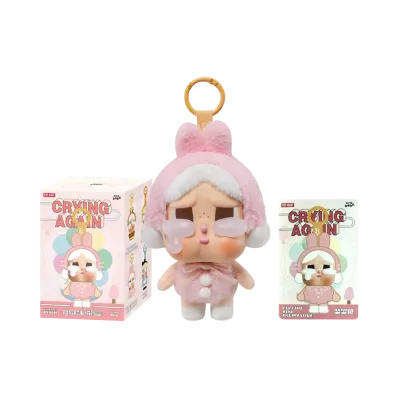 POP MART CRYBABY Crying Again Series Face Plush I'LL GIVE YOU ALL MY LOVE