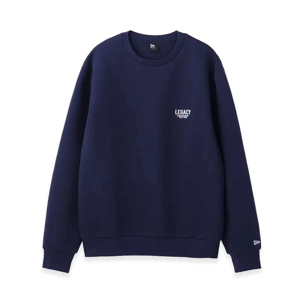 NEW ERA The Legacy Club Academy Tech Sweat Crewneck "Navy"