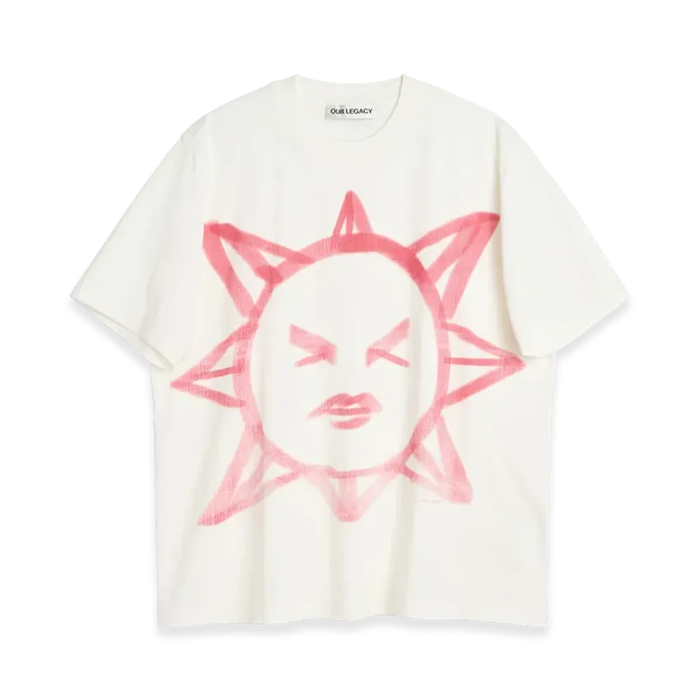 OUR LEGACY Box T-Shirt "Squinting Sun Legacy Jersey"