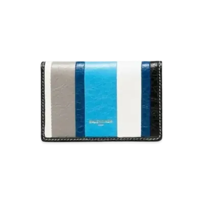 BALENCIAGA Bazar Card Holder Bazar Accessory "Blue/Gris"